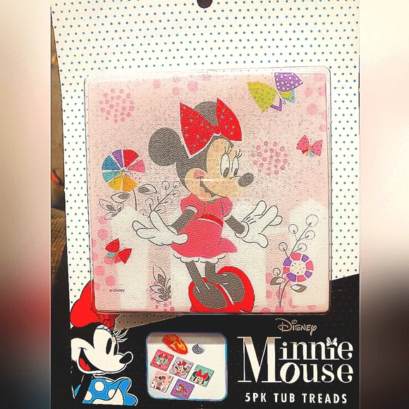 Tub Treads Mini Mouse 5pk - Picture 1 of 6